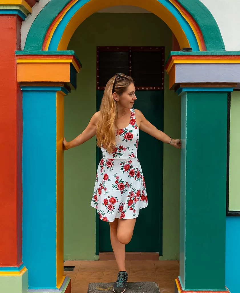 Colorful Streets and Festivities in Little India, Singapore