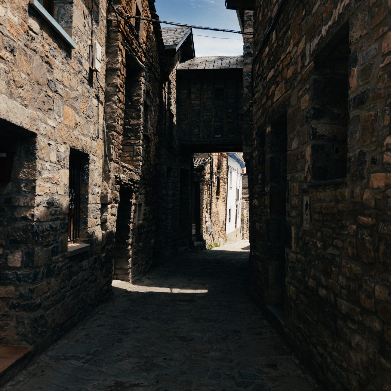 Villages and Scenic Spots in Aragon Spain Buesa: