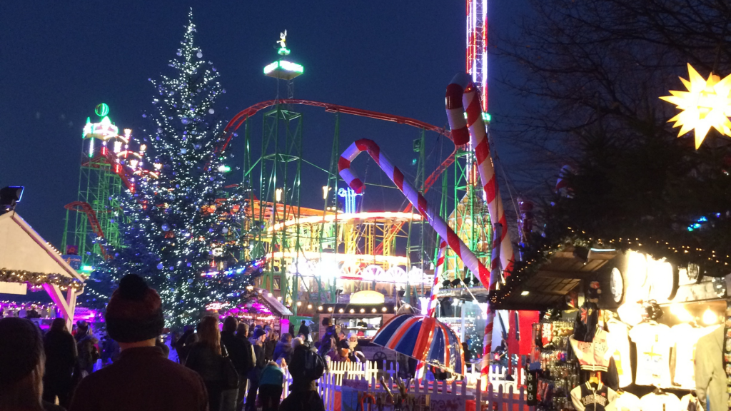 Winter Wonderland ice rink at Hyde Park