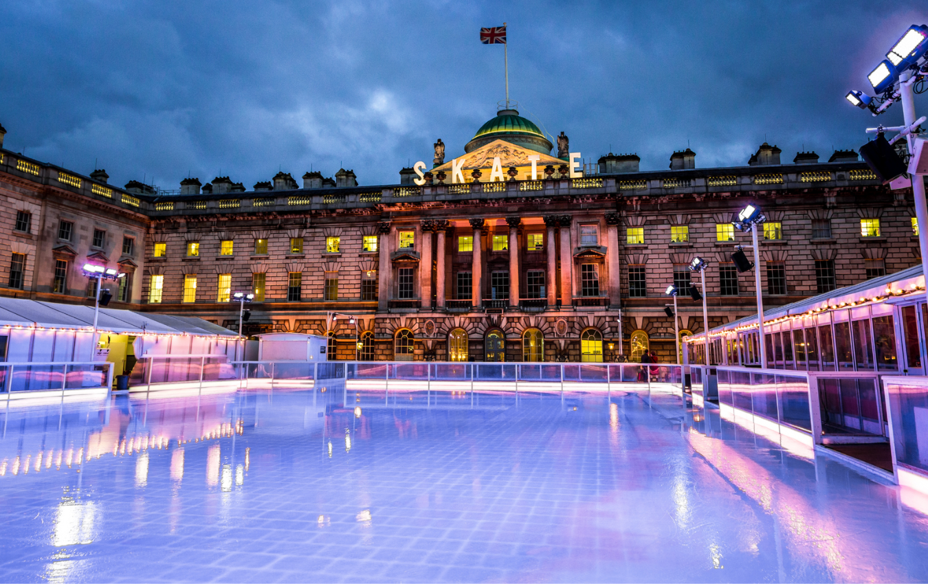 Ice skating in London 2024