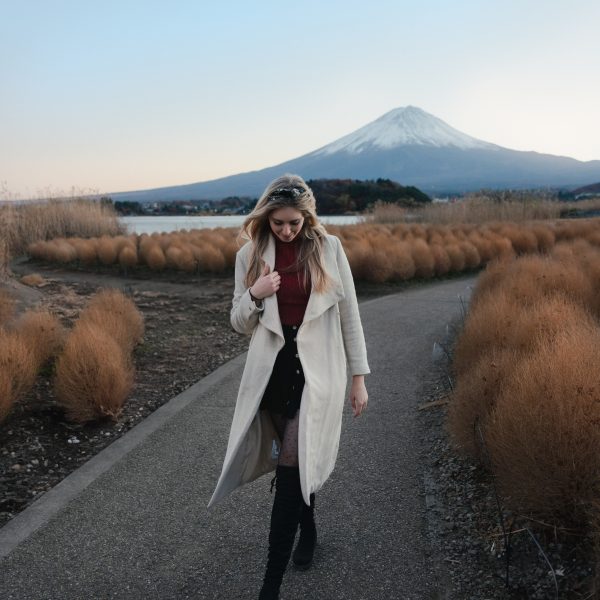 Scenic lakeside view of Mount Fuji as featured in the Kawaguchiko Japan Guide. a must-visit stop in your 2-week Japan itinerary. illustrating how to prepare for your Japan trip navigation