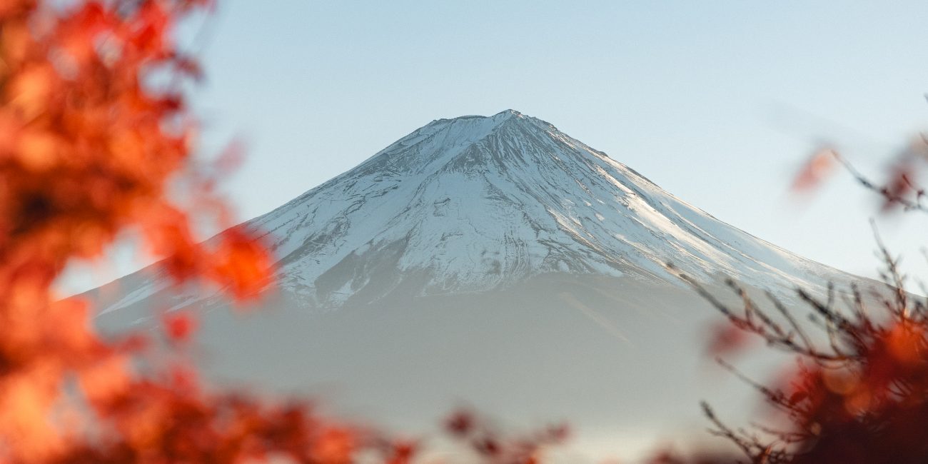 Cycling around Lake Kawaguchi, a highlight in this Kawaguchiko Japan Guide. a must-visit stop in your 2-week Japan itinerary