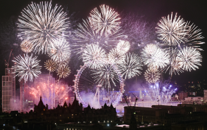 Free fireworks viewing spot in London