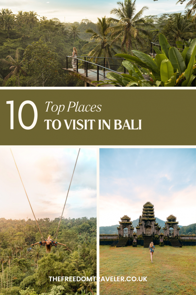 Top Places to Visit in Bali in 2025