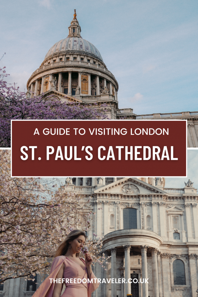 Exterior of St. Paul’s Cathedral in London, featuring its iconic dome and neoclassical facade.