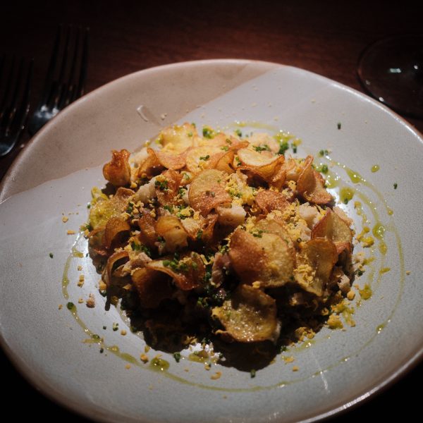 Seasonal sharing dishes at The Cowshed restaurant at Tewinbury